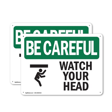 Signmission Safety Culture Sign, 18 in Width, Aluminum, Rectangle OS-2PACK-BC-A-1218-L-10063